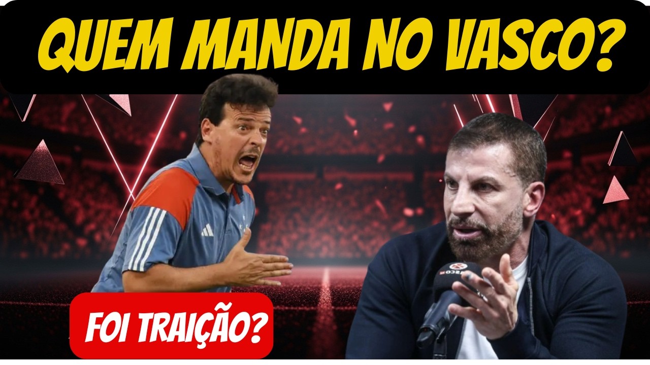 ⚡ Vasco em CRISE! Presidente Pedrinho cede à pressão e Diniz é SURPREENDIDO 👀⚡
