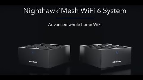 Introducing the Nighthawk WiFi 6 Mesh System by NETGEAR | Computer City Technologies Limited