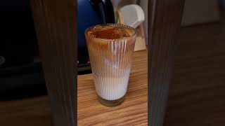 ايس لاتيه اسبرسو مقطر youtubeshorts قهوة explore  coffee icedcoffee icelatte سبانش_لاتيه