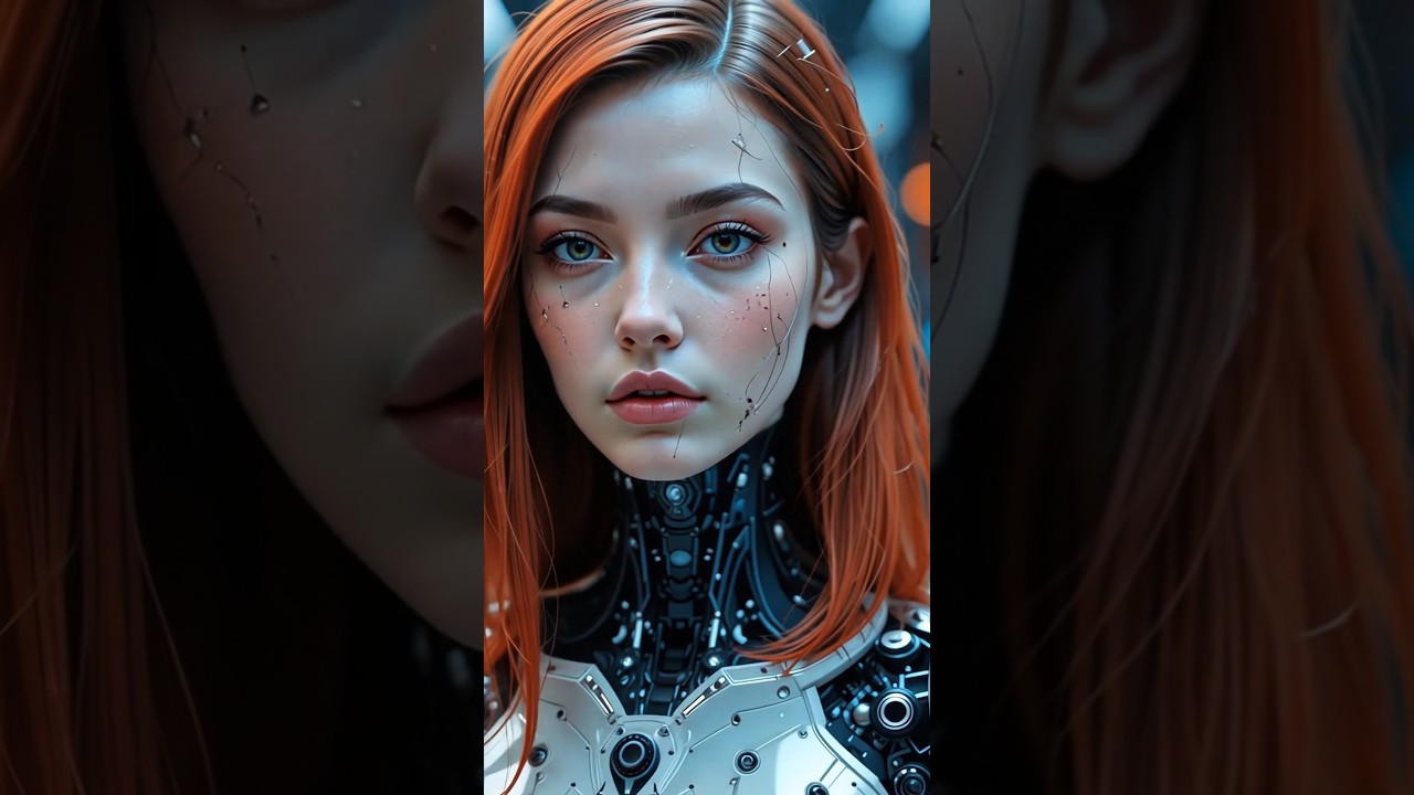 Future Humanoid Robotic Girl #robot #robotic #robots