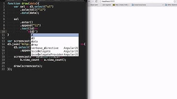 D3: Using enter to handle new items