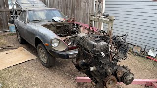 engine tear down PART 1 Datsun 280Z