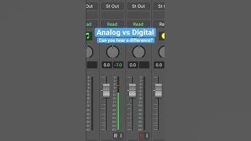 Analog Vs Digital Synth