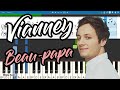 Vianney - Beau-papa [Piano Tutorial | Sheets | MIDI] Synthesia