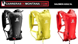 Mochila Salomon Agile 6L: mochila trail y montaña. Análisis por Paula Bueno desde VVX en Auvernia.
