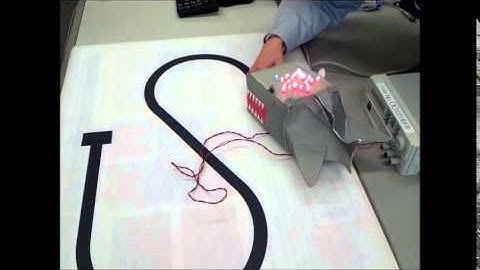 【ライントレースカー】　本番直前　テスト走行