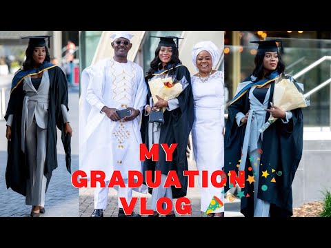 I FINALLY GRADUATED!!! | My Graduation Vlog (Marketing Master’s Student) |Nigerian In UK