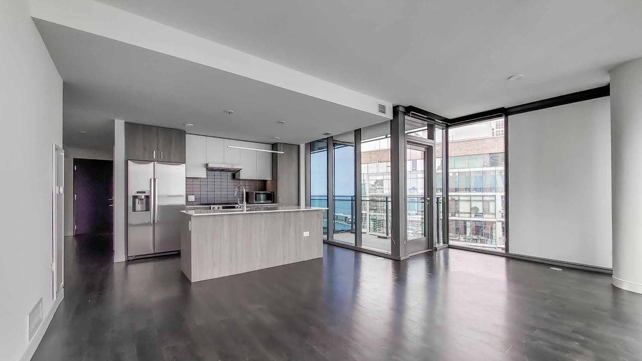 A Lakeshore East 3bedroom 3510 at the new luxury Cascade apartments