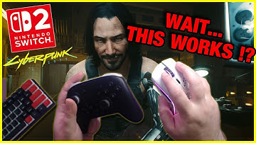 Wait... Cyberpunk on Switch 2 JUST WORKS with Mouse & Keyboard!?