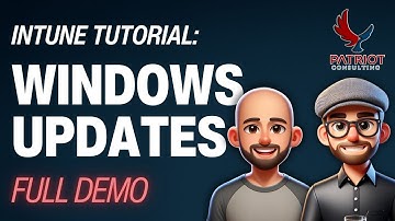 How to Manage Windows Updates with Intune | Step-by-Step Guide to Update Rings and Policies