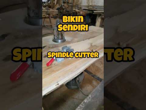 Membuat Mesin Woodworking Spindle Cutter