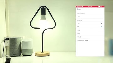 Flyidea   Smart Light Bulb (app: "Magic Home") Access Point config video