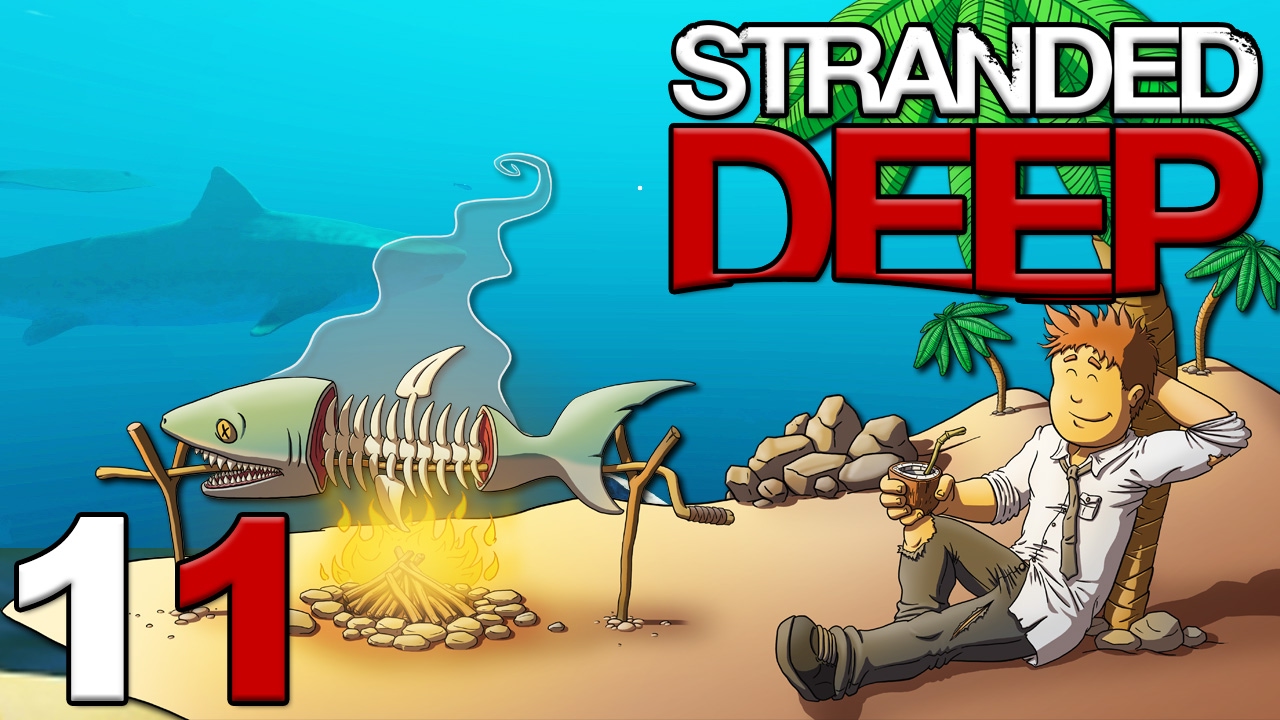 LE REQUIN ME RENVERSE EN MER !!! (Stranded Deep #11)
