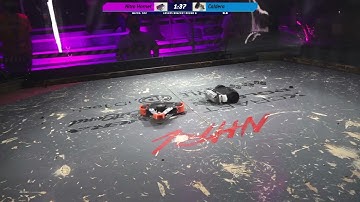 September 2021 - Nitro Hornet vs. Caldera - 3lb Robot Combat