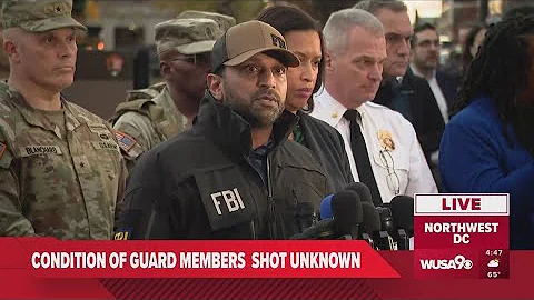 “We have assembled our full force”: FBI Director Kash Patel on Guardsmen shooting