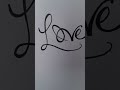 Love Lettering Fonts Styles #trending #reels #shorts #sketch #font #style #lettering