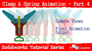 Solidworks tutorial - adaptive spring and gear 4