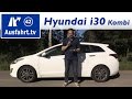 2016 Hyundai i30 Kombi 1.6 CRDi Premium - Fahrbericht der Probefahrt, Test, Review Ausfahrt.tv