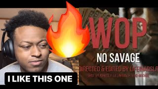 No Savage - WOP [Official Visualizer] REACTION!!! SAVAGE BEEN ON TOP 💯