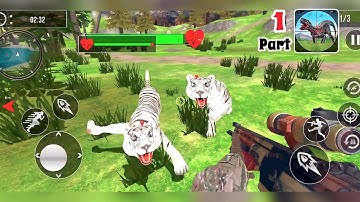 Wild Dinosaur Hunting Gun Game - Android Gameplay - Part 1