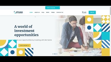 GC UNIQUE HYIP TEMPLATE 300 DESKTOP VIEW