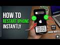how to iphone restart