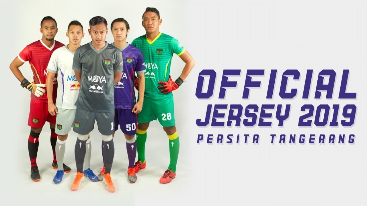 OFFICIAL JERSEY PERSITA TANGERANG 2019 - YouTube