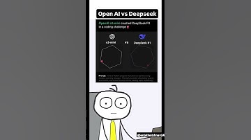 difference between Open AI & Deepseek #openai #vs #deepseek #shorts #youtubeshorts #viral #trending