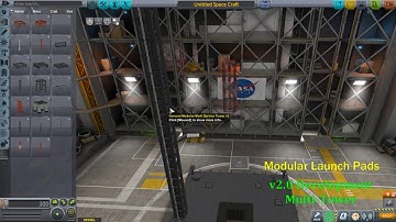 Modular Launch Pads v2 Dev Demo:  WIP General Modular Multi Tower