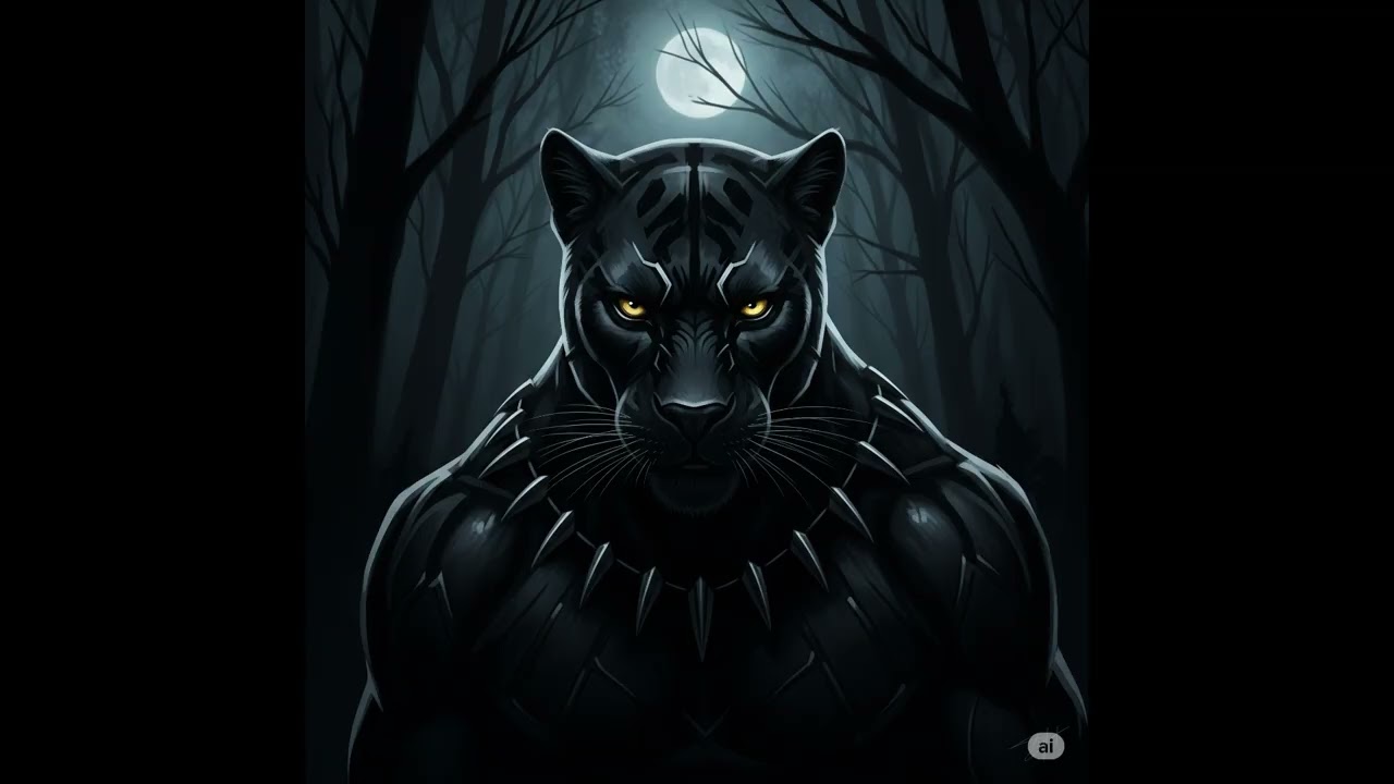 Черна пантера-мяу мяу