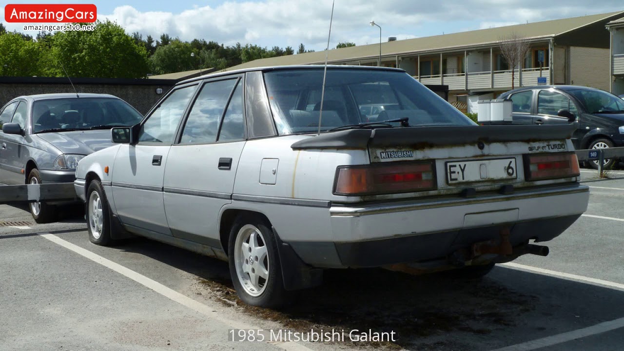 1985 Mitsubishi Galant YouTube