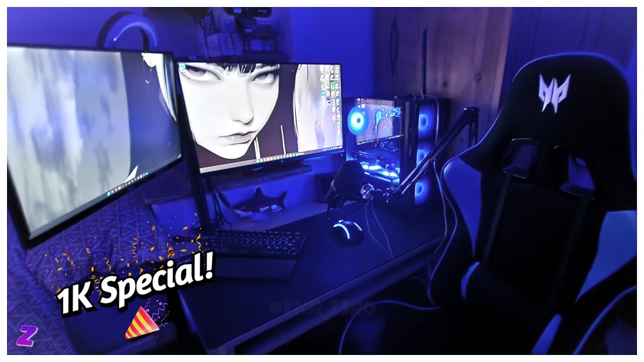 My 2026 Gaming Setup Tour - 1K Subscriber Special! 🎮 - YouTube