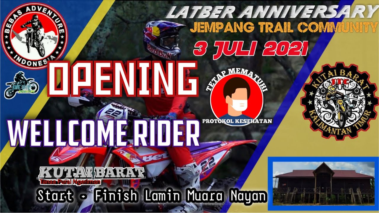 OPENING Wellcome Rider -JEmpang Trail Community | Suasana Kekeluargaan