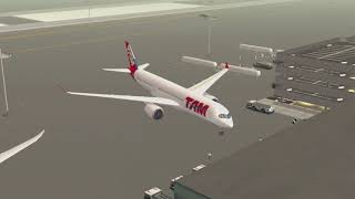 Trainz A350 take off\Landing bad weather|Взлёт и посадка А350 в плохую погоду
