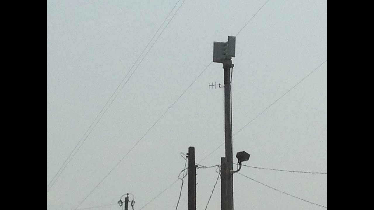 Silent tornado siren test Tulsa, OK - YouTube