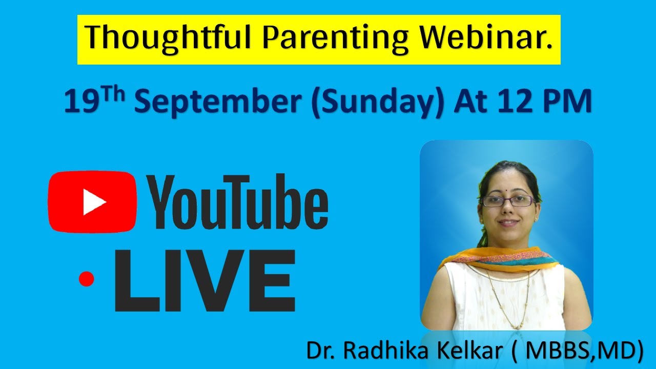 Thoughtful Parenting - Free Webinar - YouTube