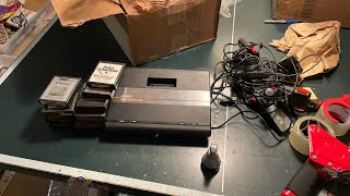 Atari 7800 eBay lot untested unboxing Wealth