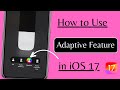 How to Use Adaptive Audio AirPods! iOS 17