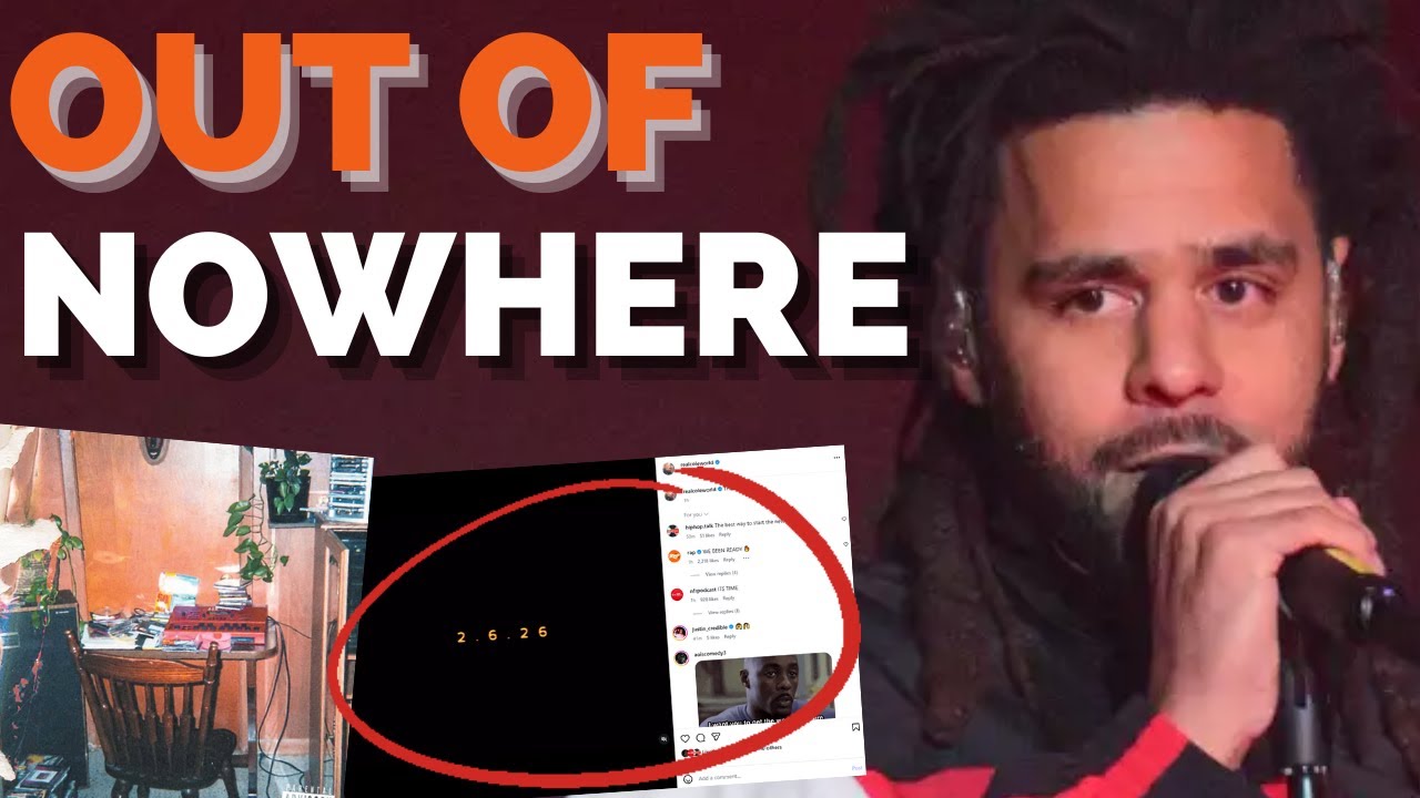 Совершенно неожиданно - Джей Коул только что анонсировал свой новый альбом "The Fall Off"