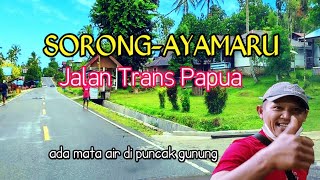 Perjalanan Dari Sorong Menuju Ayamaru Kabupaten Maebrat