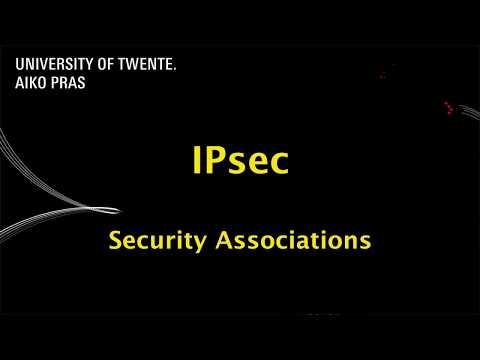 IPsec security associations