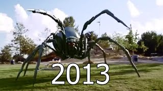 Evolution of Giant Spider