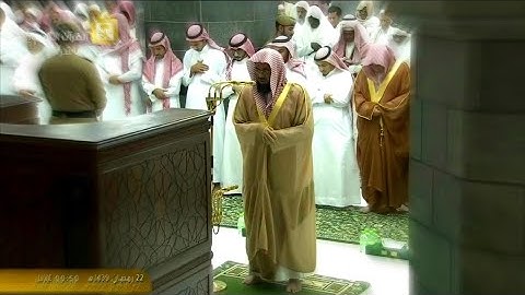 تهجد ليلة 22 رمضان 1439هـ تلاوة رائعة مميزة للشيخ #سعود_الشريم ( البقرة 142 - 218 )
