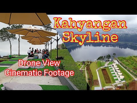Kahyangan Skyline, Wisata Wonosobo Terbaru cocok untuk keluarga Drone View Cinematic footage