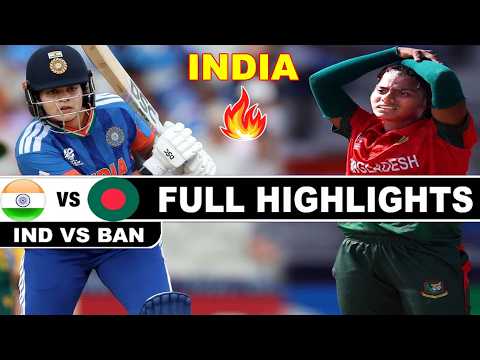 India Women vs Bangladesh Women Match 23 Highlights | Women's T20 World Cup 2026