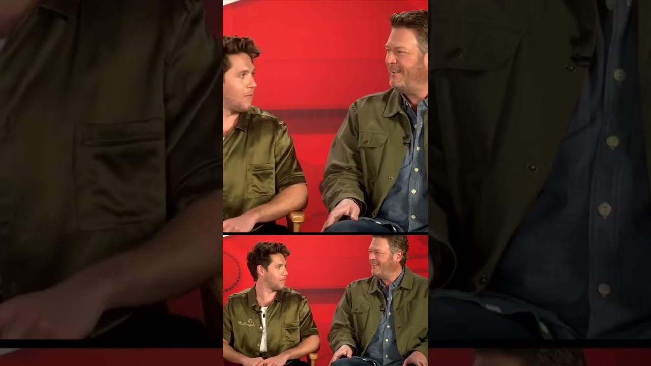 Niall Horan’s Blake Shelton impression has us like ! #shorts #thevoice