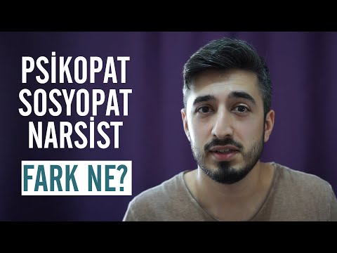 Video: Bir Psikopatı Bir Sosyopat, Narsist Ve Paranoyaktan Ayıran Nedir?