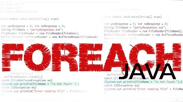 Java для начинающих. Урок 20: Цикл Foreach