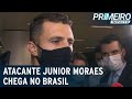 Naturalizado ucraniano, Junior Moraes chega ao Brasil após tensão | Primeiro Impacto (03/03/22)