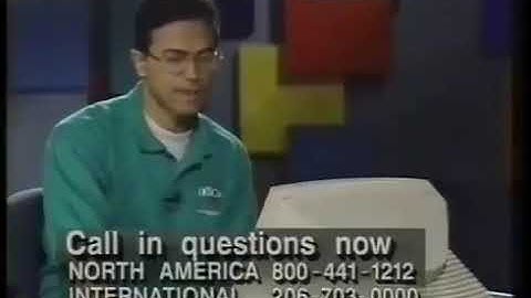 Microsoft CEO Satya Nadella Giving Excel Demo | 1993